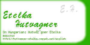 etelka hutvagner business card